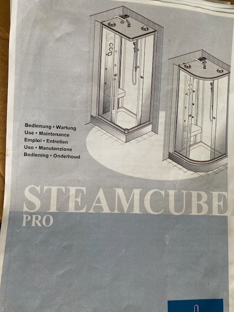 steamcube Pro stoomcabine -