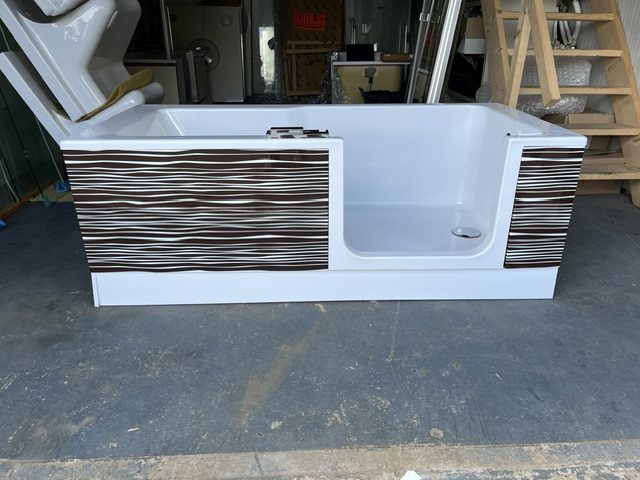 Artweger twinline 2 instapbad 170 x 80 cm, nieuw showroommodel instap rechts. - Afbeelding 2