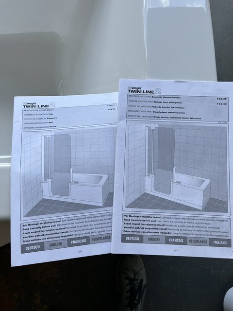 Artweger twinline 2 instapbad 170 x 80 cm, nieuw showroommodel instap rechts. - Afbeelding 7