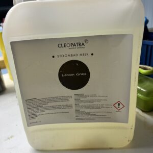 Cleopatra stoombadgeurstof Lemon Grass 5 liter