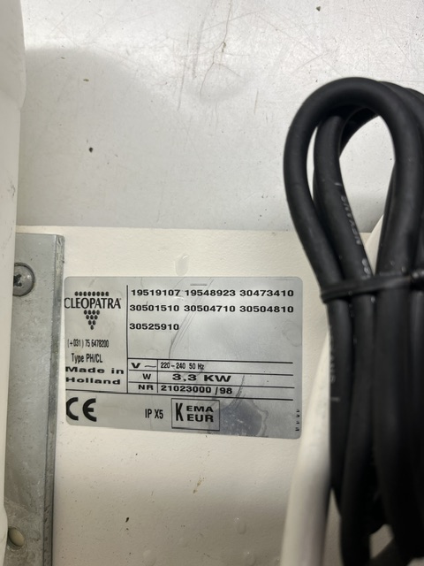 Cleopatra 3,3 kw stoomgenerator met geurstofdosering izgst - Afbeelding 3