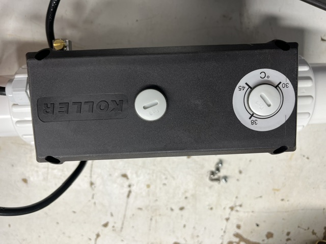 Badverwarming Kollers 1,1 en 1,6 kw nieuw - Afbeelding 2